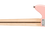 Thumbnail: Squier FSR Affinity Jaguar Bass in Shell Pink
