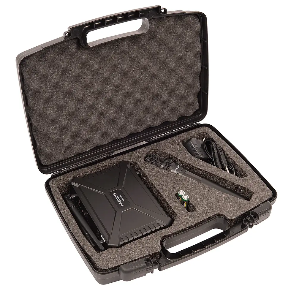 Thumbnail: Kam KWM1935 Single UHF Handheld Wireless Multi-Channel Microphone System