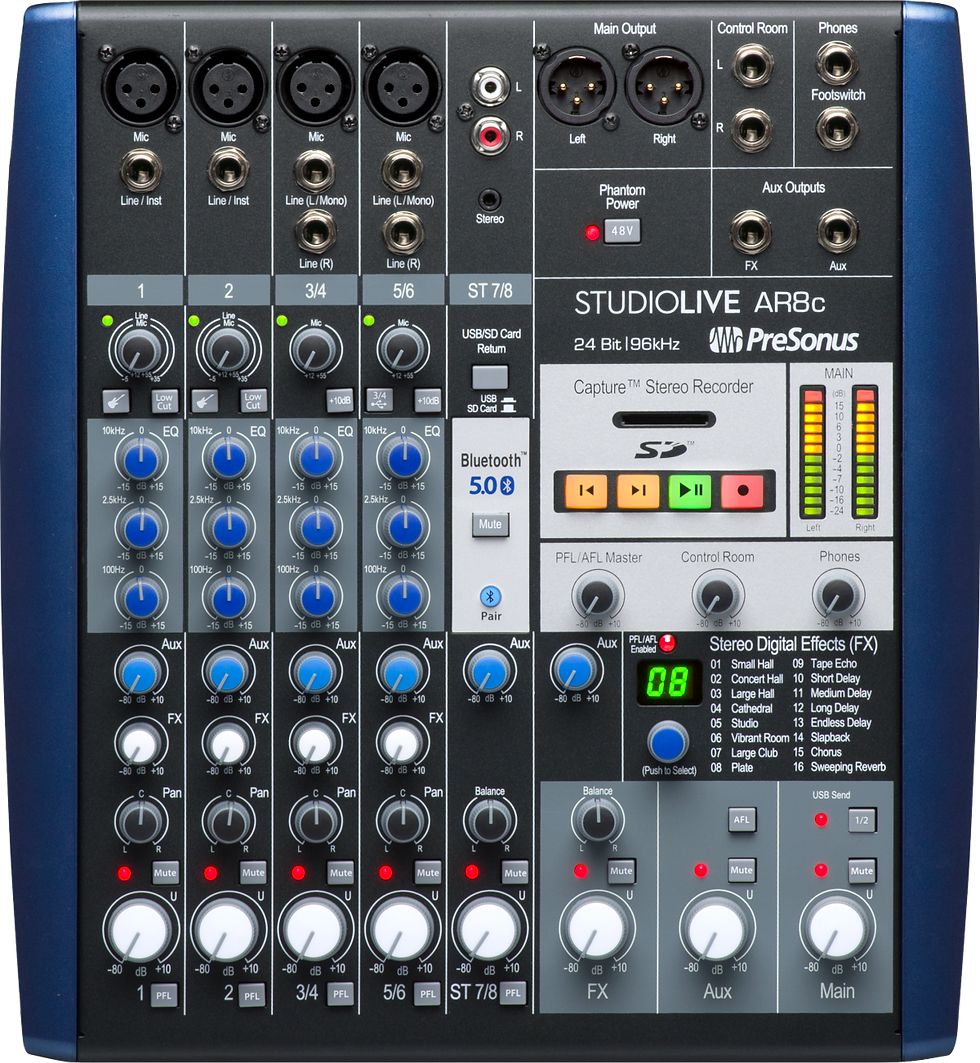 PRESONUS STUDIOLIVE AR8C ANALOG MIXER