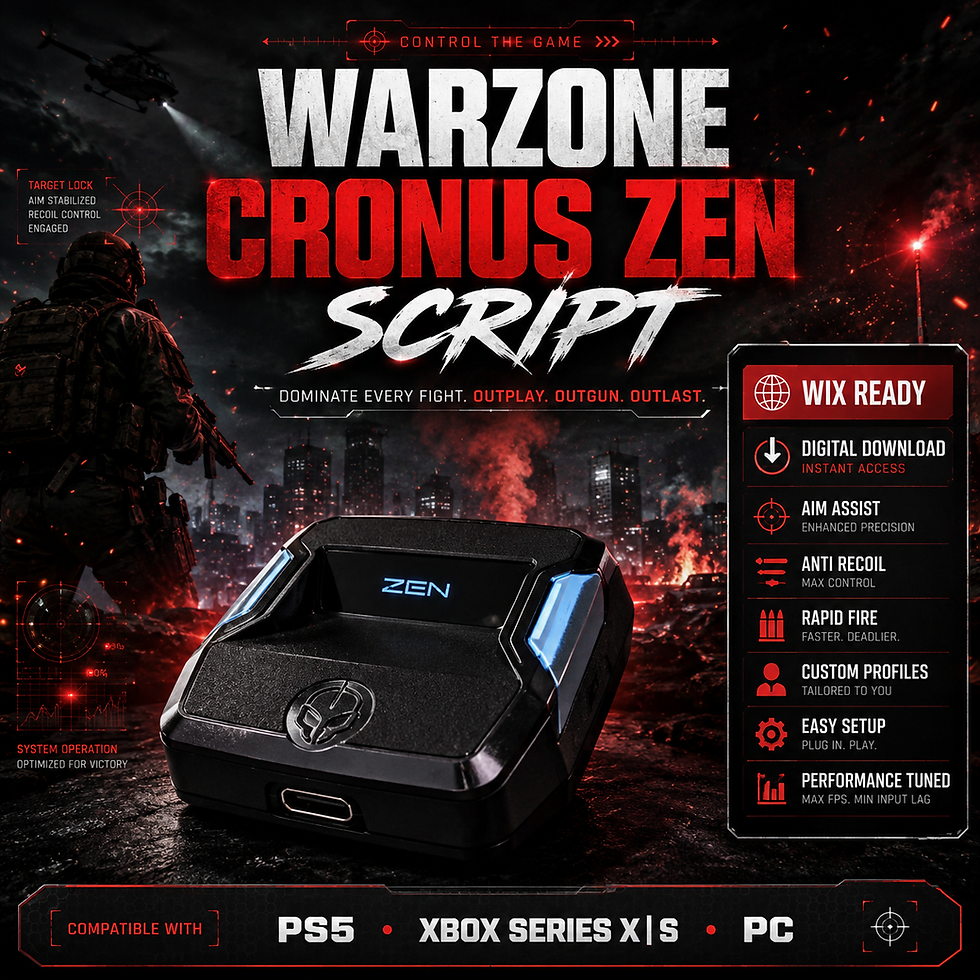 Warzone Cronus Zen Script
