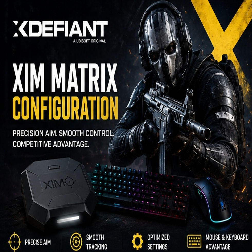 XDefiant XIM Matrix Configuration