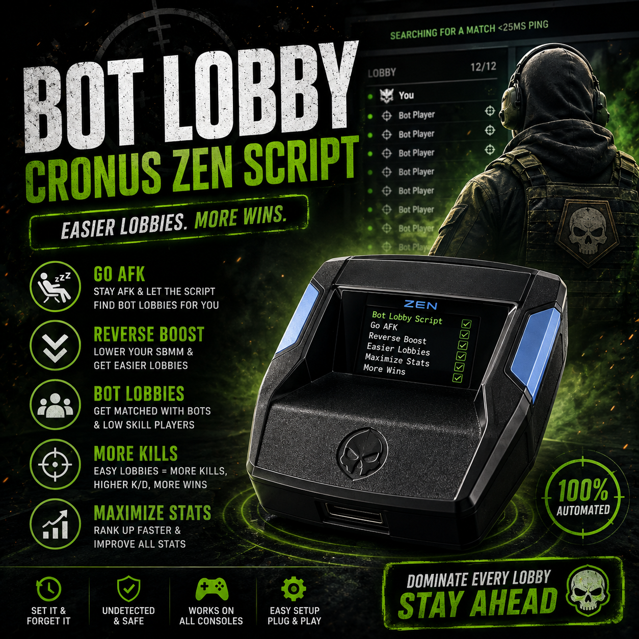 Bot Lobby Cronus Zen Script
