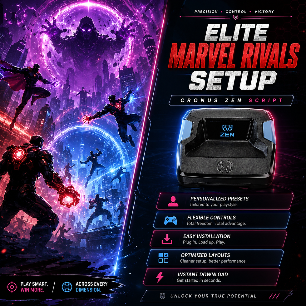 Thumbnail: Marvel Rivals Cronus Zen Script