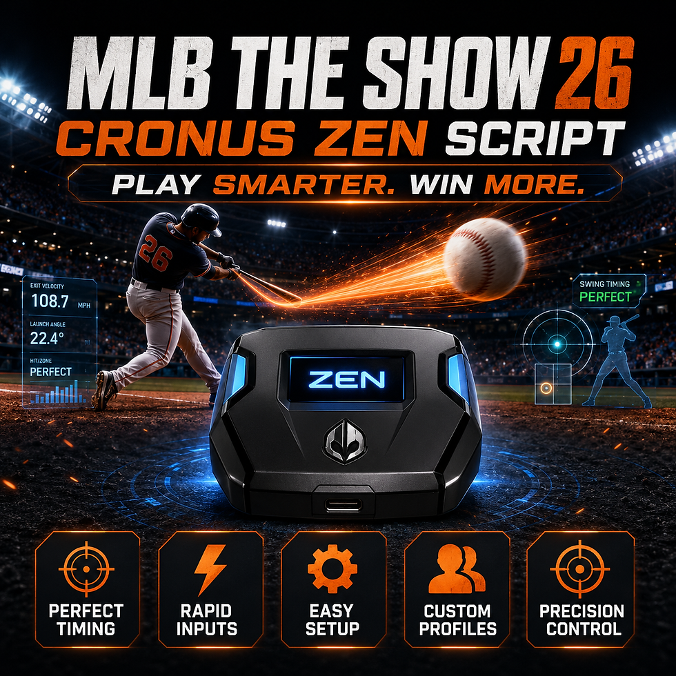Thumbnail: MLB The Show 26 Cronus Zen Script