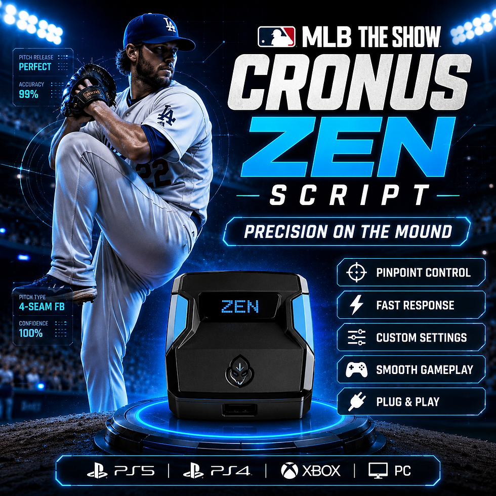 Thumbnail: MLB The Show Cronus Zen Script