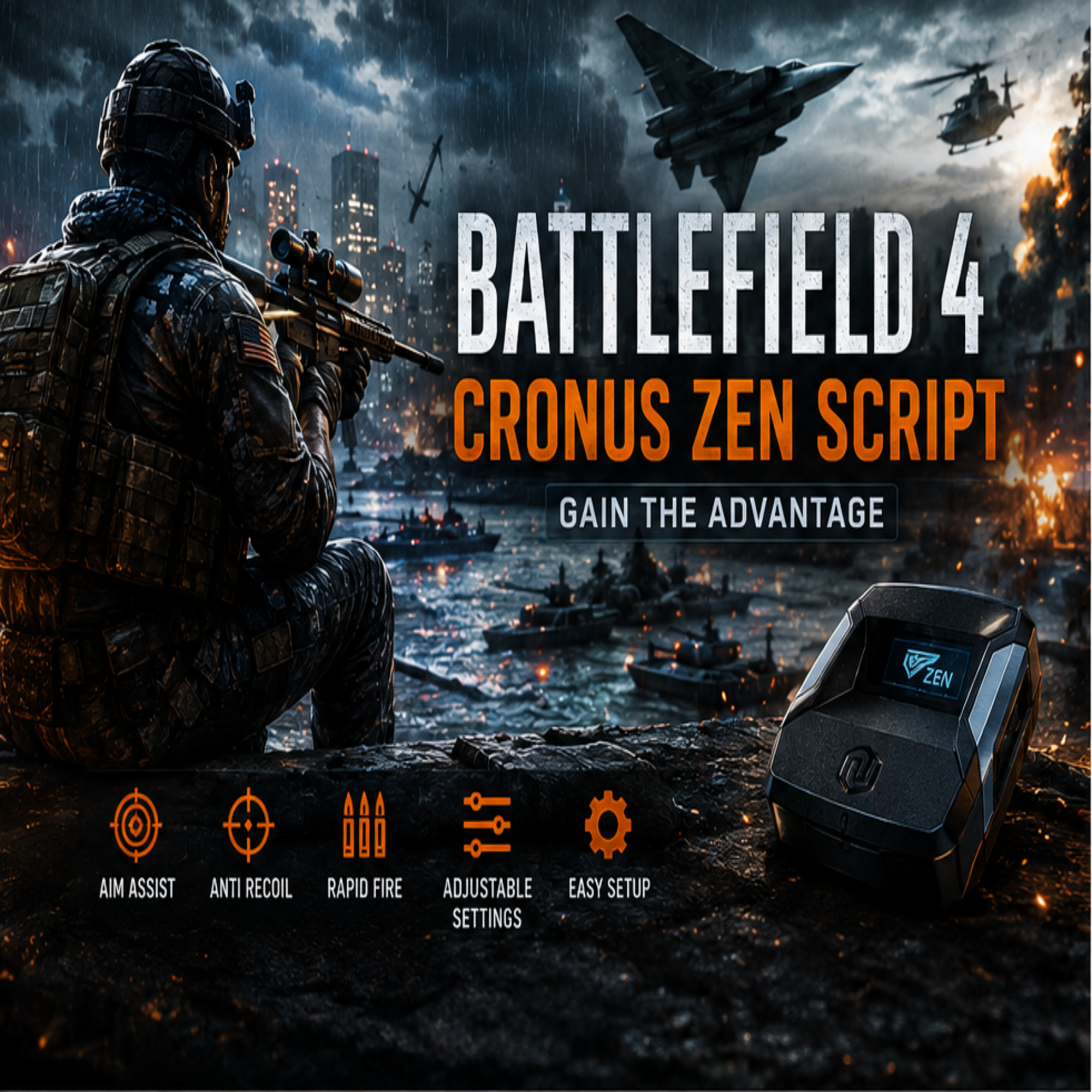 Battlefield 4 Cronus Zen Script