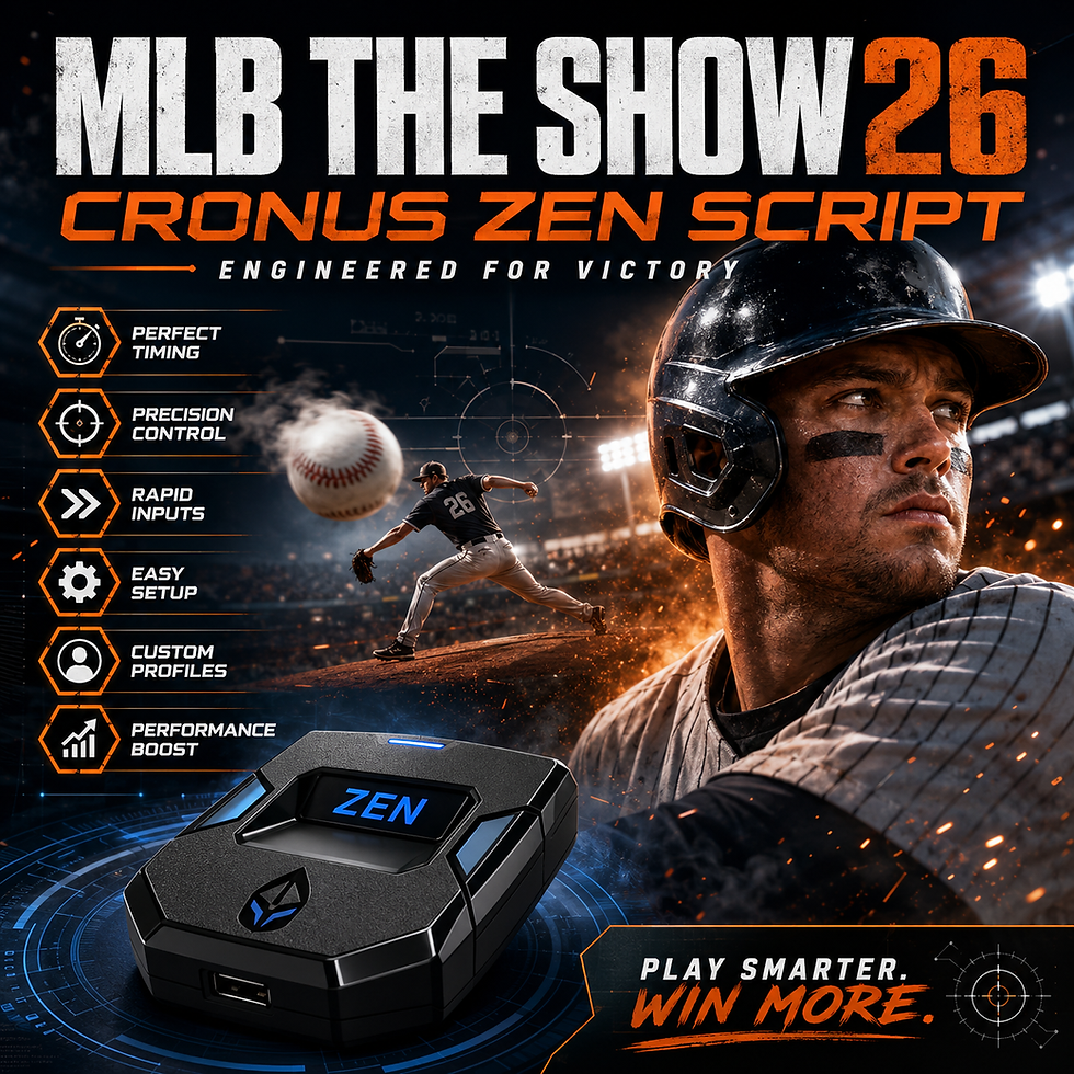 Thumbnail: MLB The Show 26 Cronus Zen Script