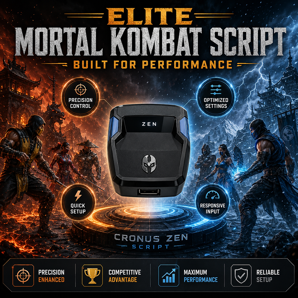 Thumbnail: Mortal Kombat Cronus Zen Script