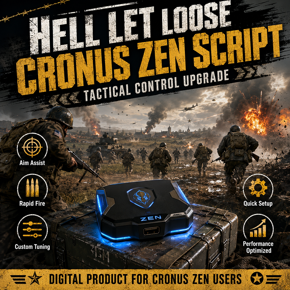 Thumbnail: Hell Let Loose Cronus Zen Script