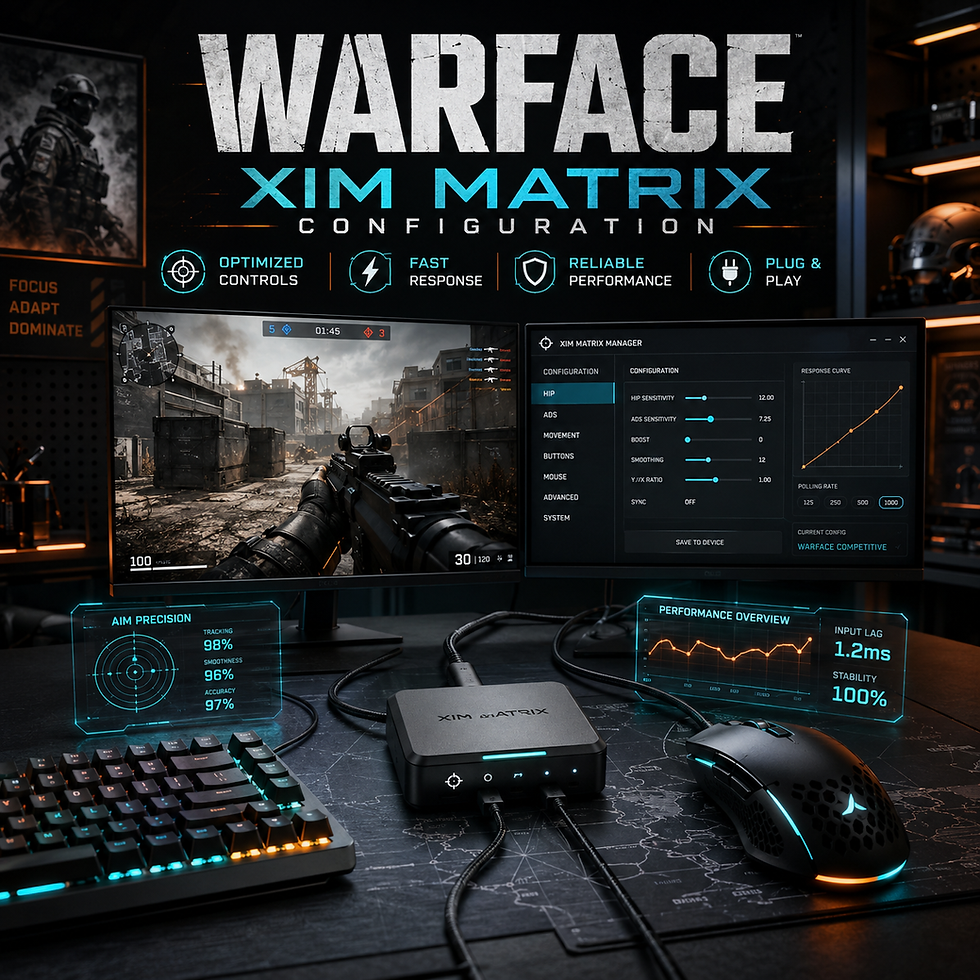 Warface Xim Configuration