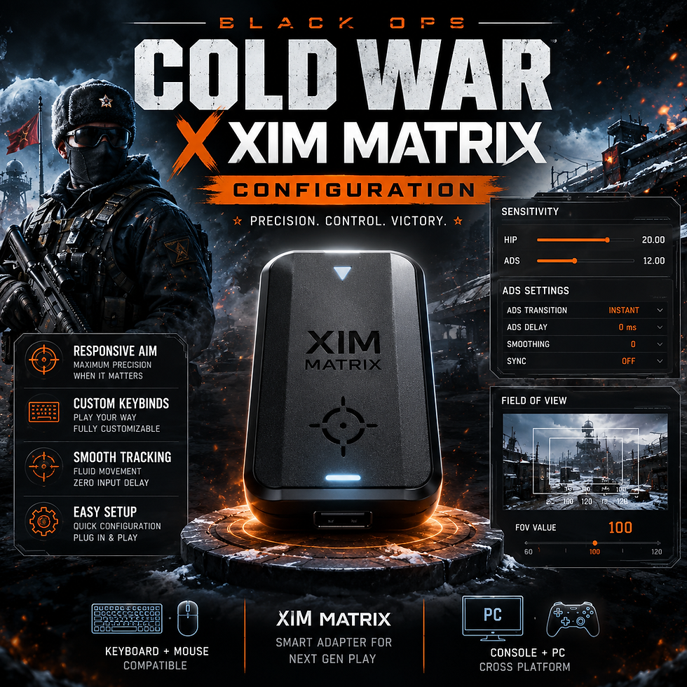Black Ops Cold War Xim Configuration