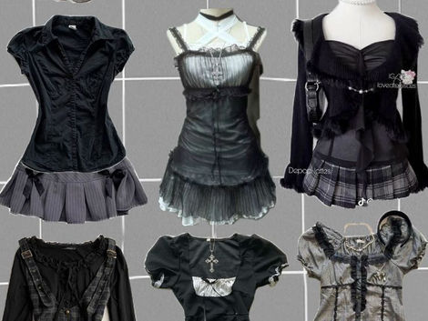 How to Build a Dark Coquette Wardrobe