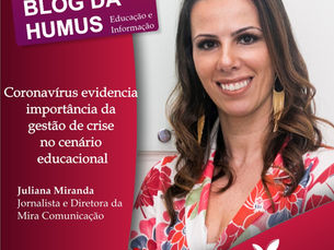 Coronavírus evidencia importância da gestão de crise no cenário educacional