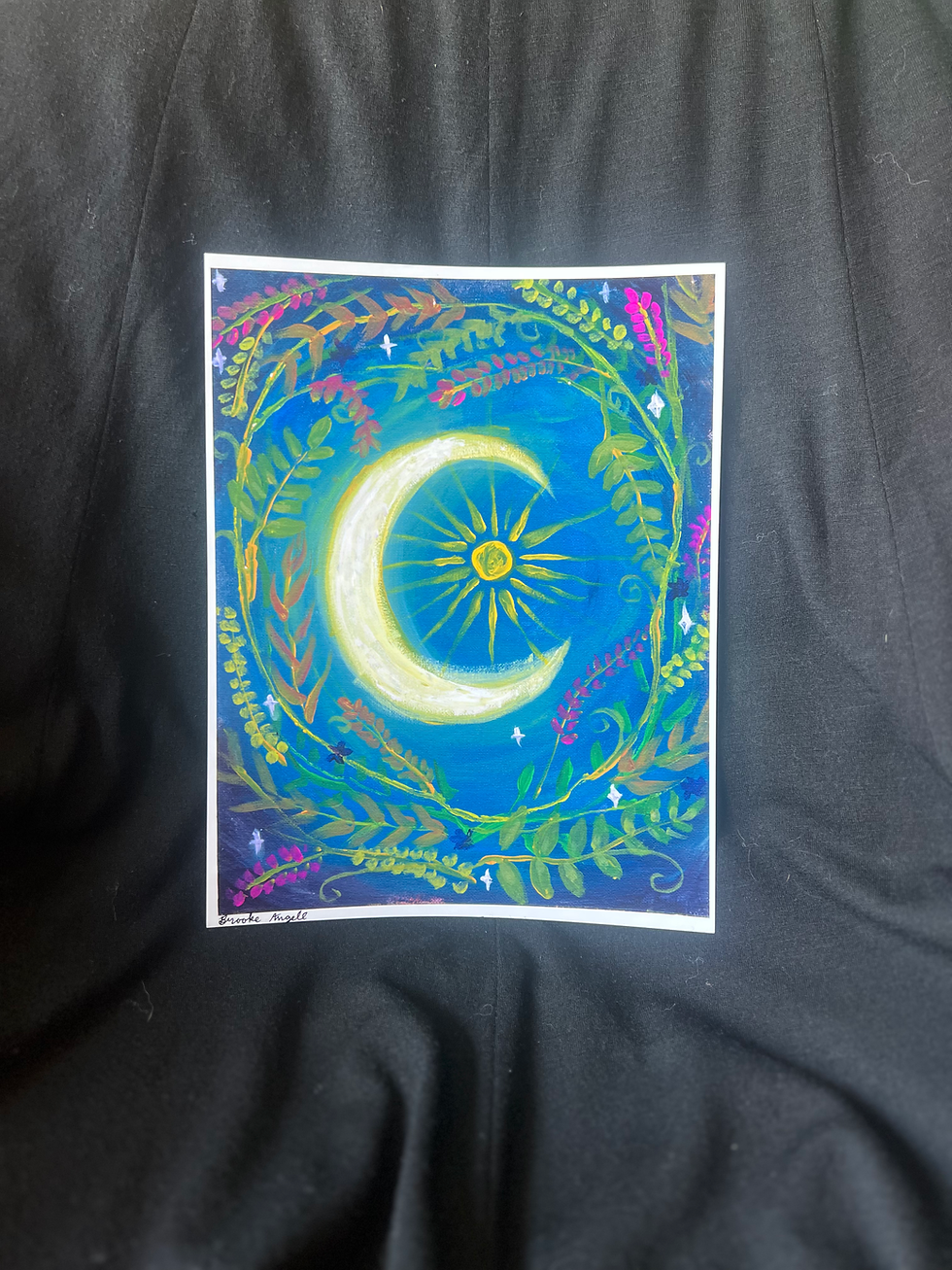 Thumbnail: moonlight blossoms ~ print