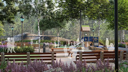 River Run Playground in Riverside Park