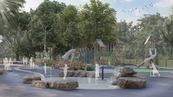 River Run Playground in Riverside Park