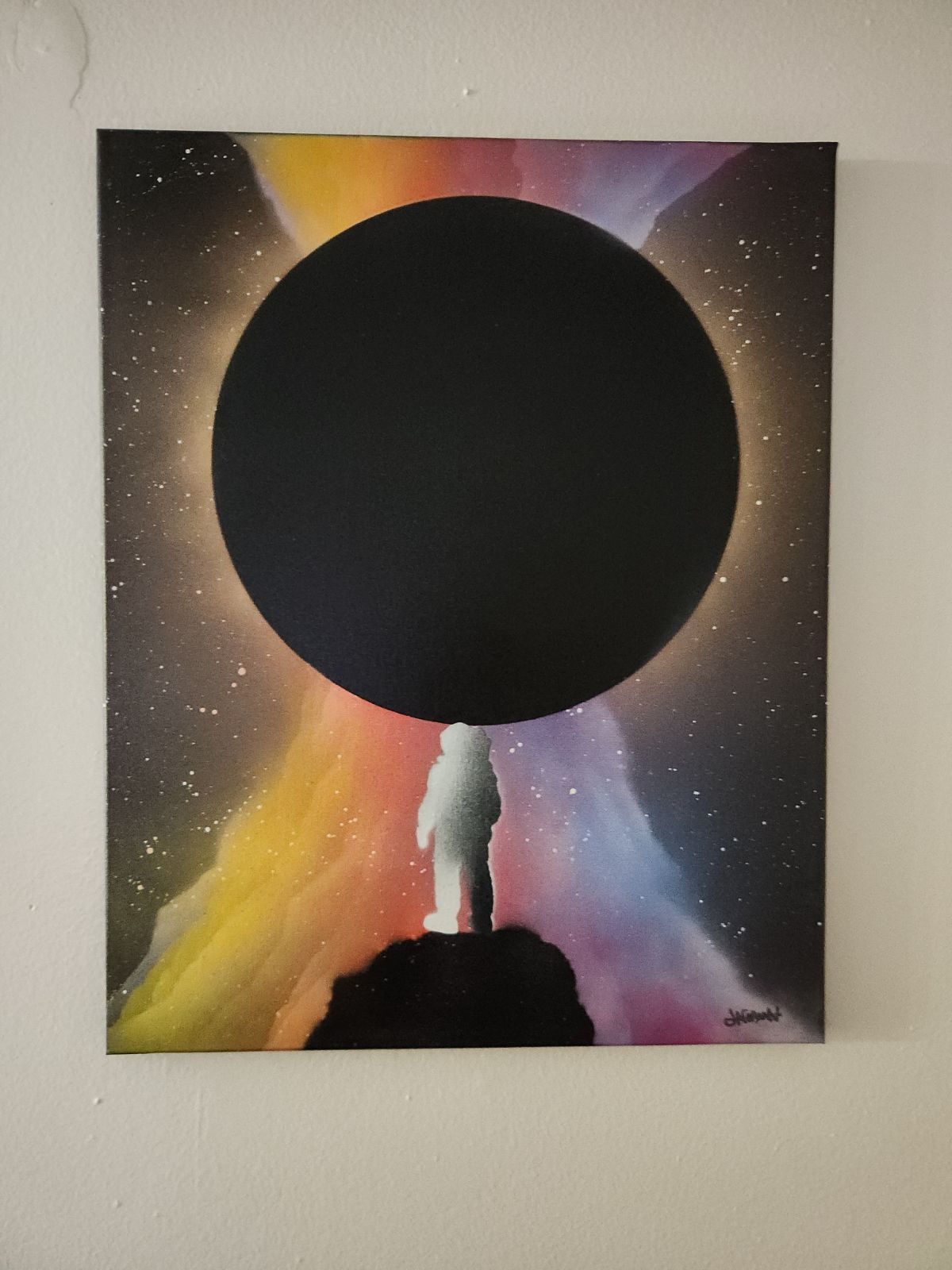 Time warp astronaut