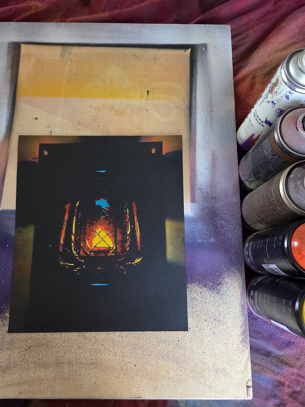 Guiding light practice piece