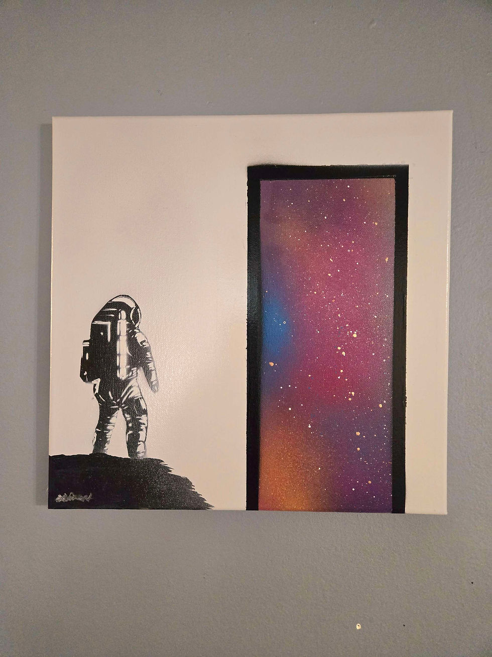 Walk through the door