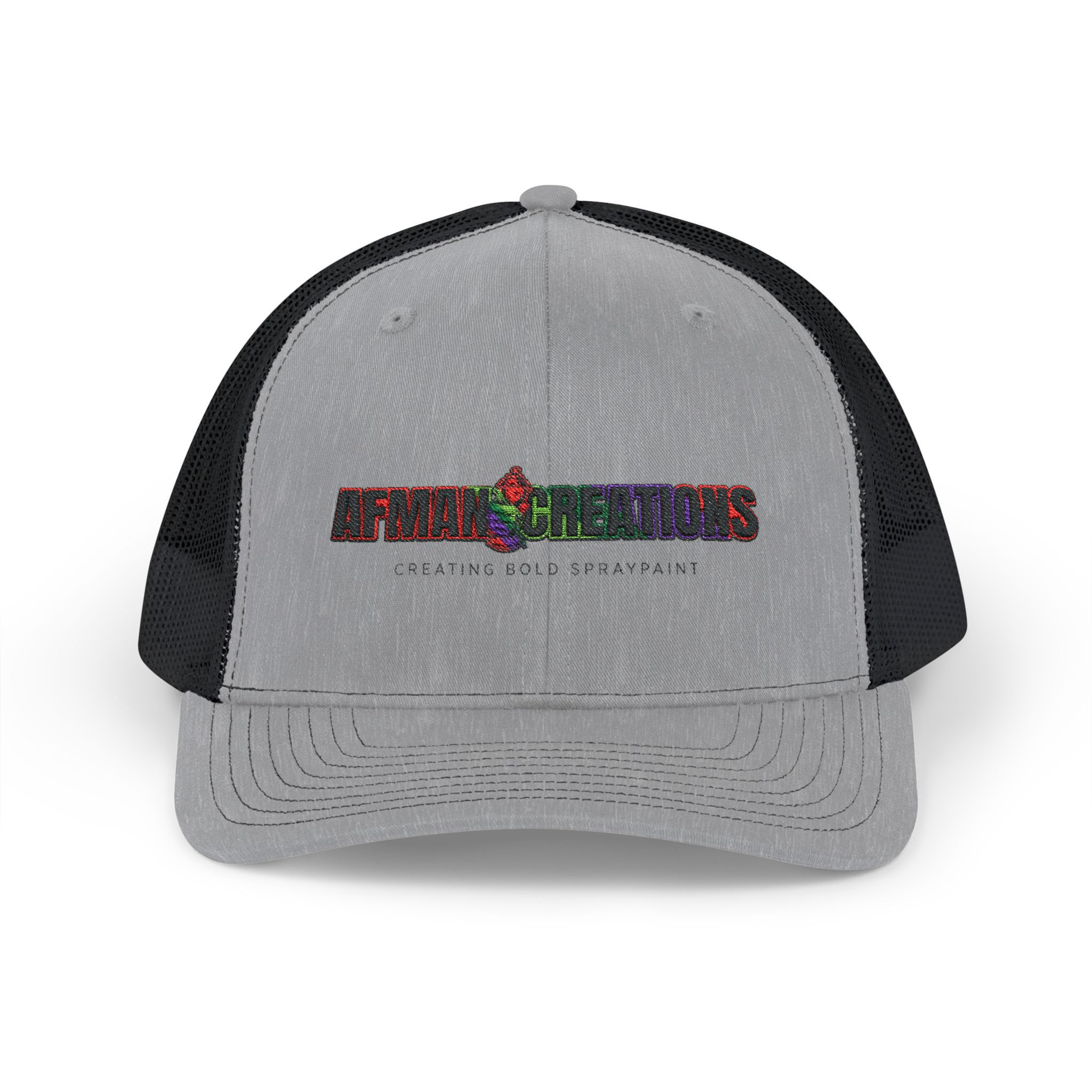 Afmancreations logo Snapback Trucker Cap