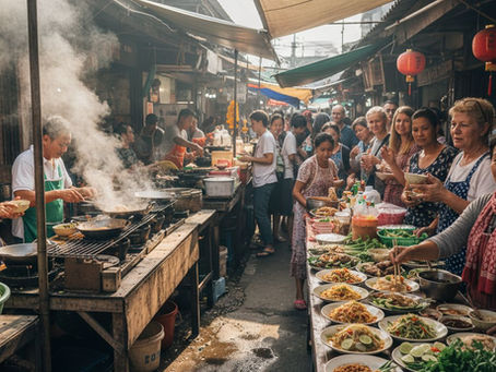 regional thai food market