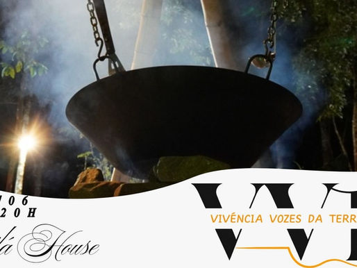 19/06/2026 ás 20h na Voilá House | VVT - Vivência Vozes da Terra "Entre Raiz e Coração "