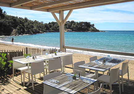 Restaurant Club Agathos Baie d'Agay