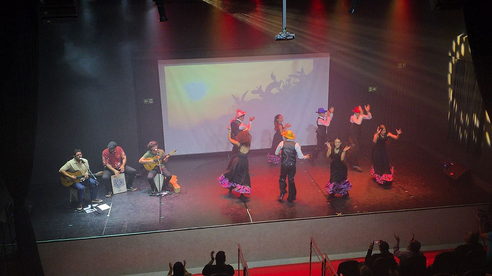 bailarinos da cia marie padille acompanham o ritmo sernatejo raiz e traduzem tradição em movimentos