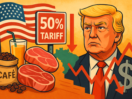 Os impactos do “tarifaço” de Donald Trump no agronegócio brasileiro