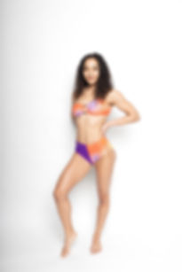 Orange and Purple Splash