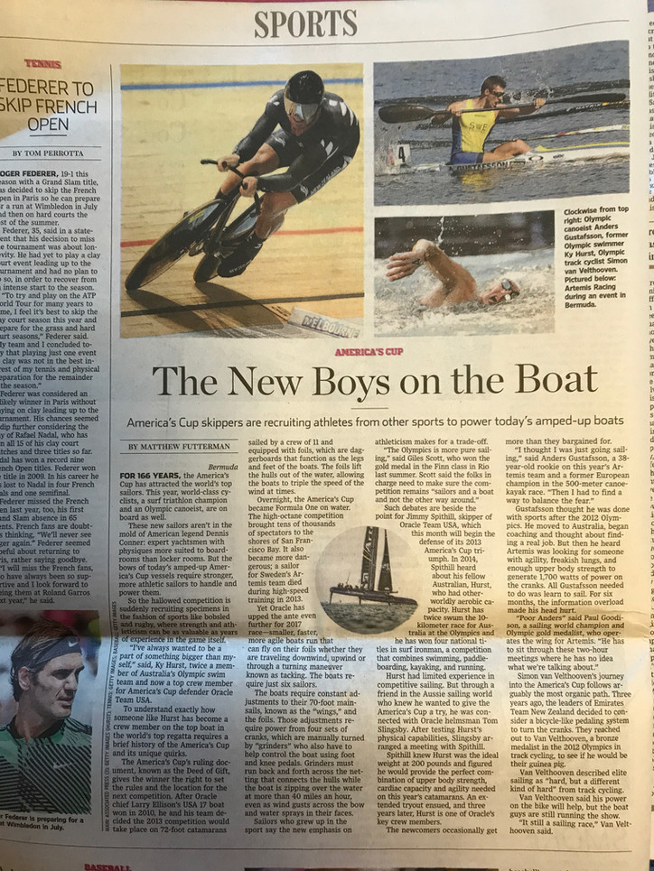 WSJ: New "Boys on the Boat"