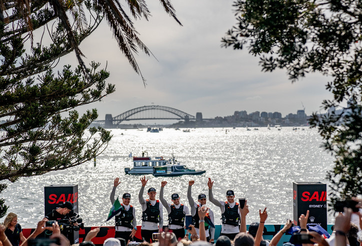 SailGP: Slingsby's Australian crew sails away with inaugural regatta in home waters by beating O
