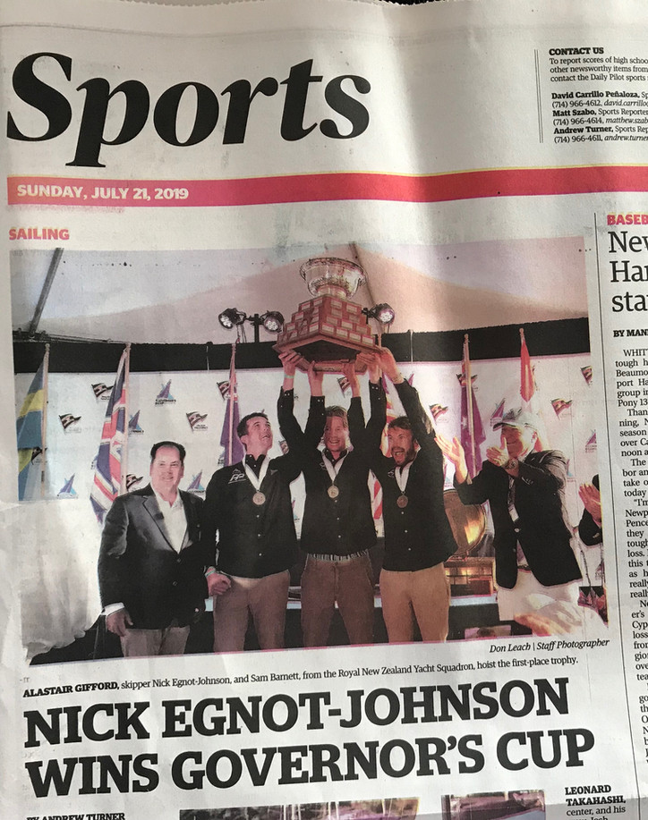 GOVCUP: Egnot-Johnson (NZL) survives a late charge by Takahashi (NZL) to win the Finals 3-2; by all