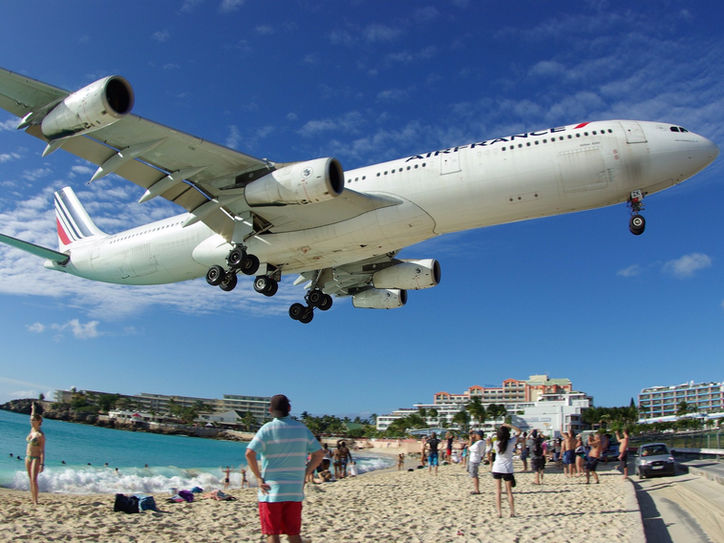 Irma's incursion: The hurricane has severely damaged one of the most famous airports in the worl