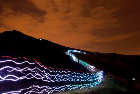 Ghost Peloton: una poesia di luce!