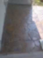 stamped concrete