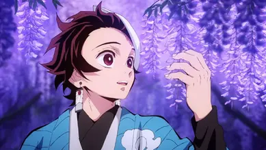 Wisteria flowers Demon Slayer significance explained