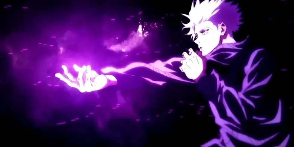 How does Gojo use Hollow Purple