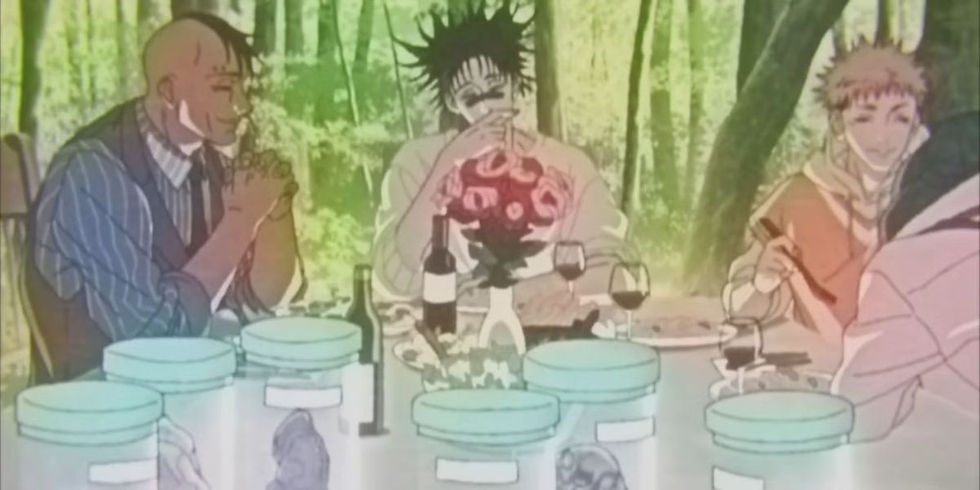 Choso has a vision of the his real family