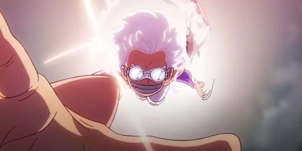 Luffy's Gear 5 entry
