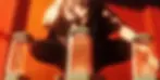 Mahito sitting over the stolen Cused Wombs Death Paintings
