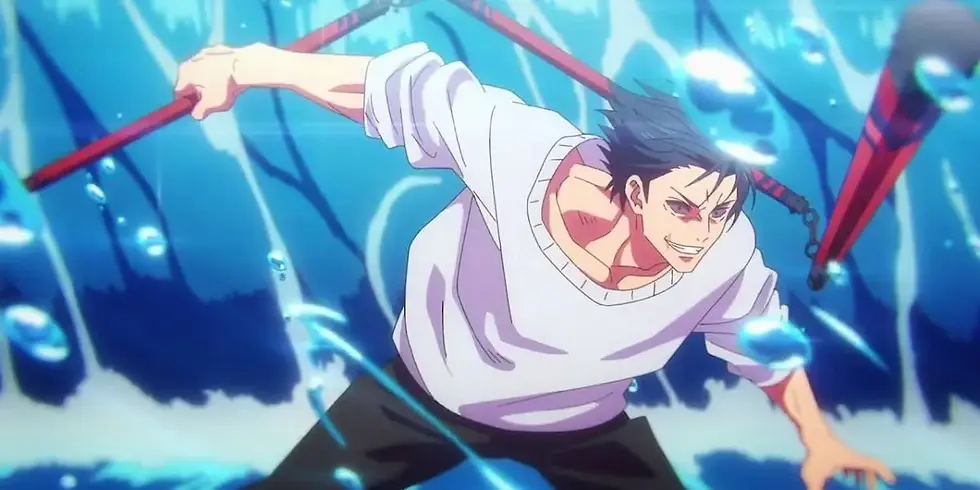 Toji Fushiguro uses Playful Cloud against Dagon