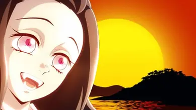How did Nezuko survive the sun in Demon Slayer