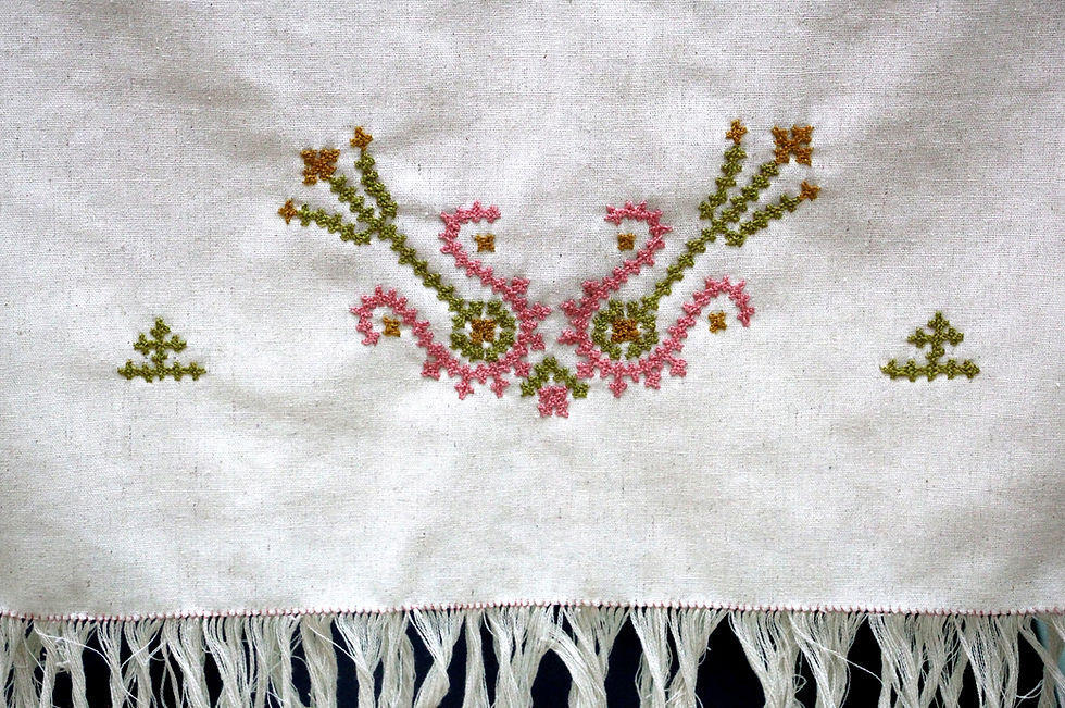 Thumbnail: Կանացի ասեղնագործ շարֆ