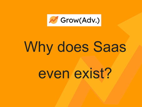 Why does Saas even exist? Will Ai eat Saas?
