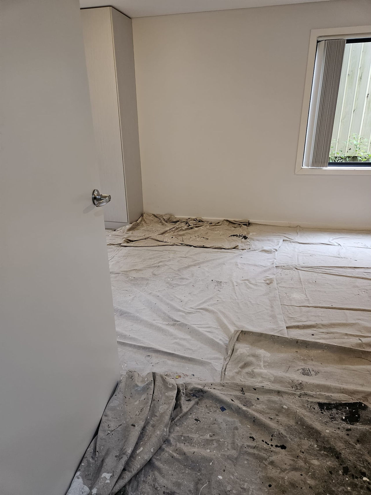 Smooth wall finishing during a Sydney home renovation