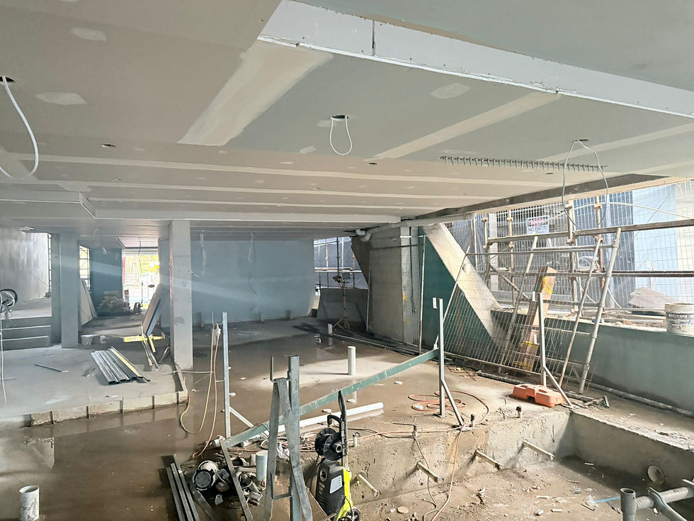Professional local Sydney plasterer completing wall and ceiling repairs in a residential property.