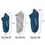 Miniatura: 5 Pairs/Lot High Quality Men Ankle Socks Thin Cut Short Sokken Plus Size