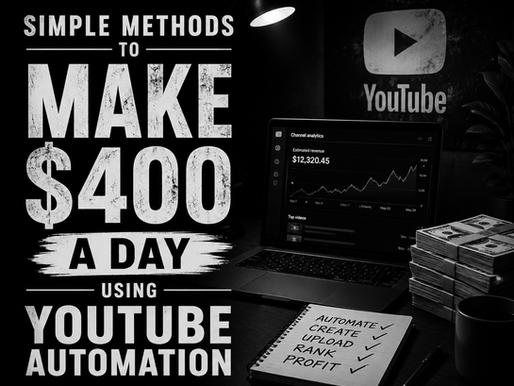 Unlocking $400 a Day: Essential Strategies and Tools for Effective YouTube Automation