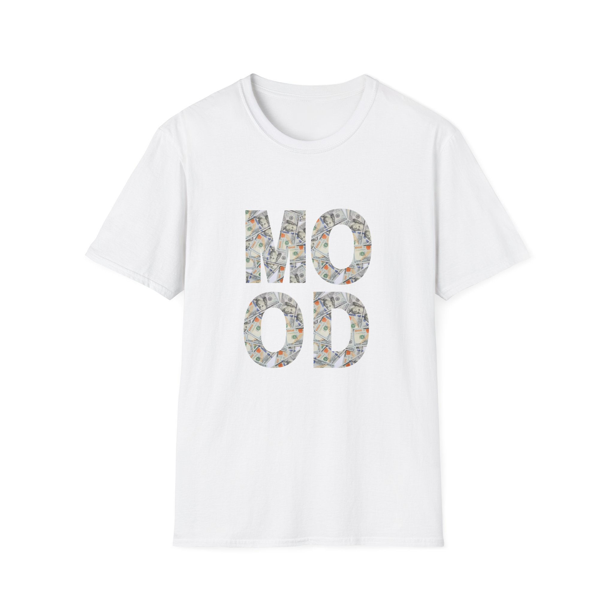 Unisex Softstyle T-Shirt - 'MOOD' Graphic Tee for Everyday Style